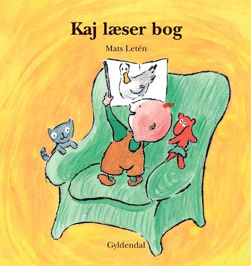 Kaj læser bog