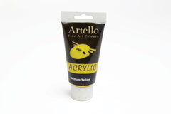 Akrylmaling Artello gul mid 75ml