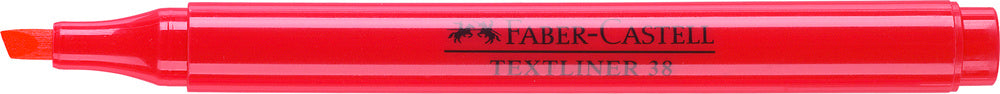 Overstregningspen Faber-Castell textliner 38 rød