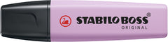 Tekstmarker Stabilo boss pastel lilla