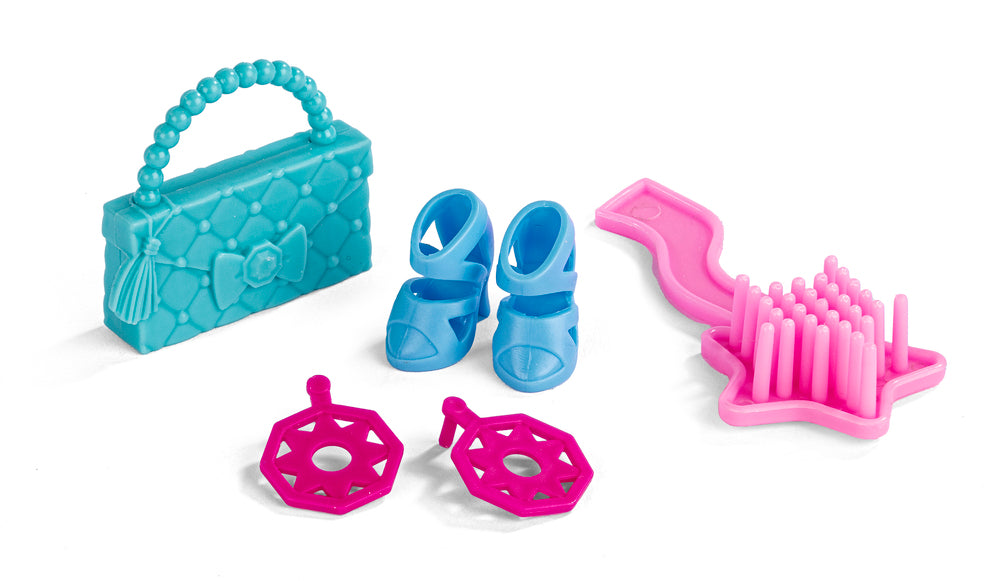 JUDITH SÆT MED KJOLEROG TILBEHØR ass
