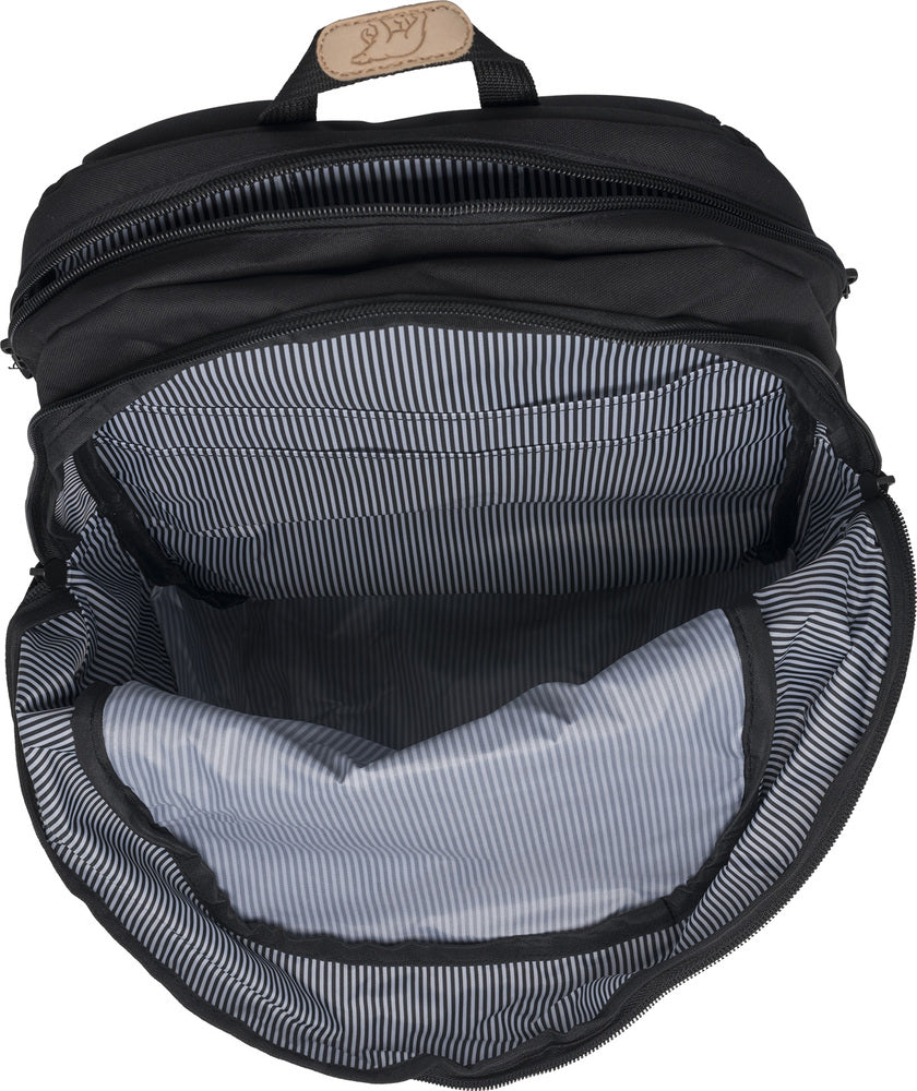 Rygsæk Beckmann urban black 30 liter m/brystrem