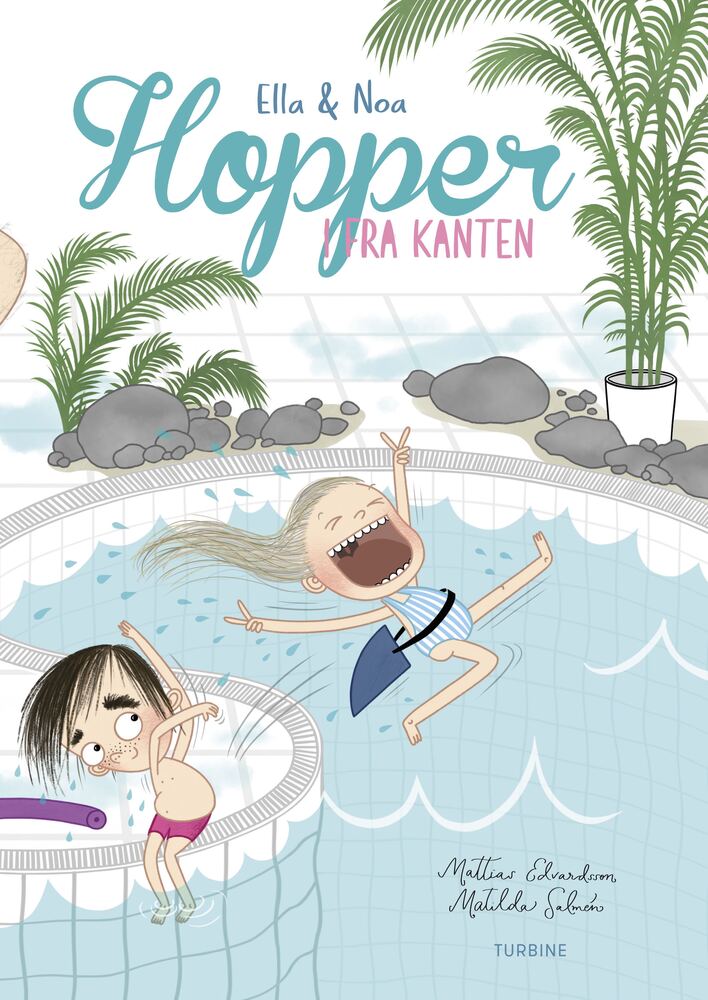 Ella og Noa – hopper i fra kanten