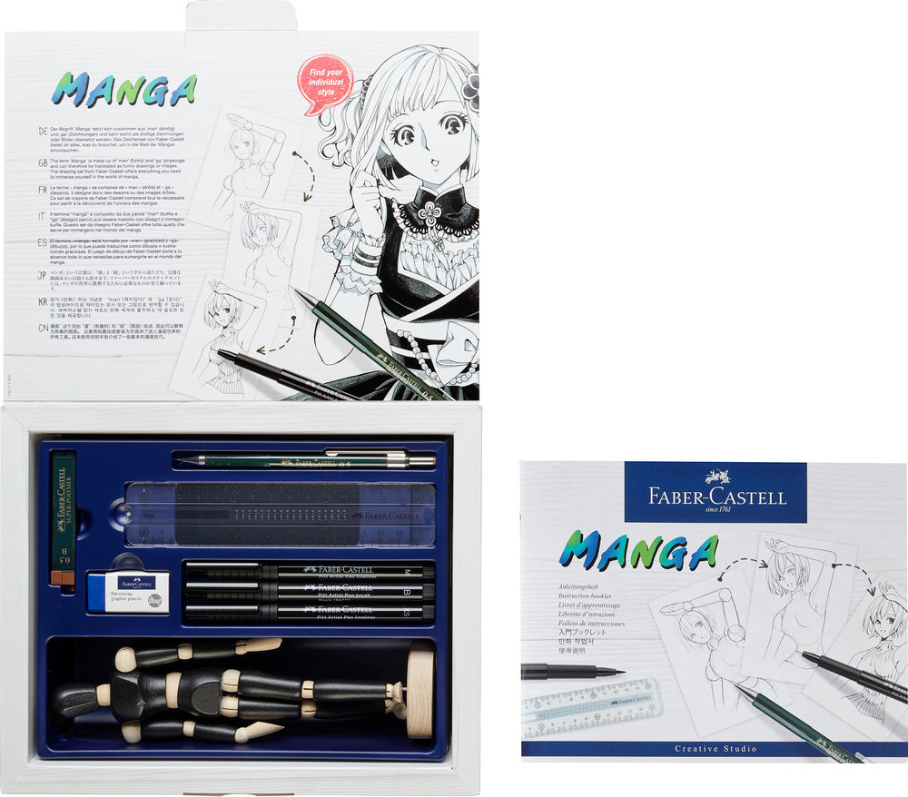 Pitt artist manga Faber-Castell starter sæt