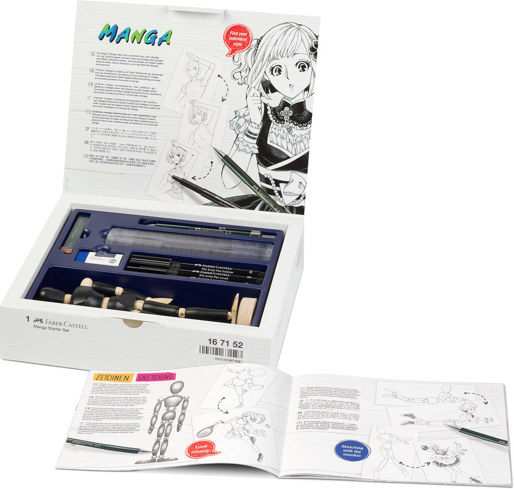 Pitt artist manga Faber-Castell starter sæt