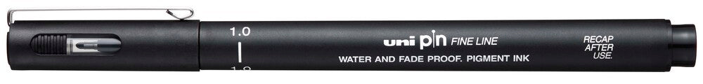 Drawingpen uni pin 200 1,0 mm sort