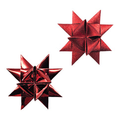Stjernestrimler glitter 15 mm