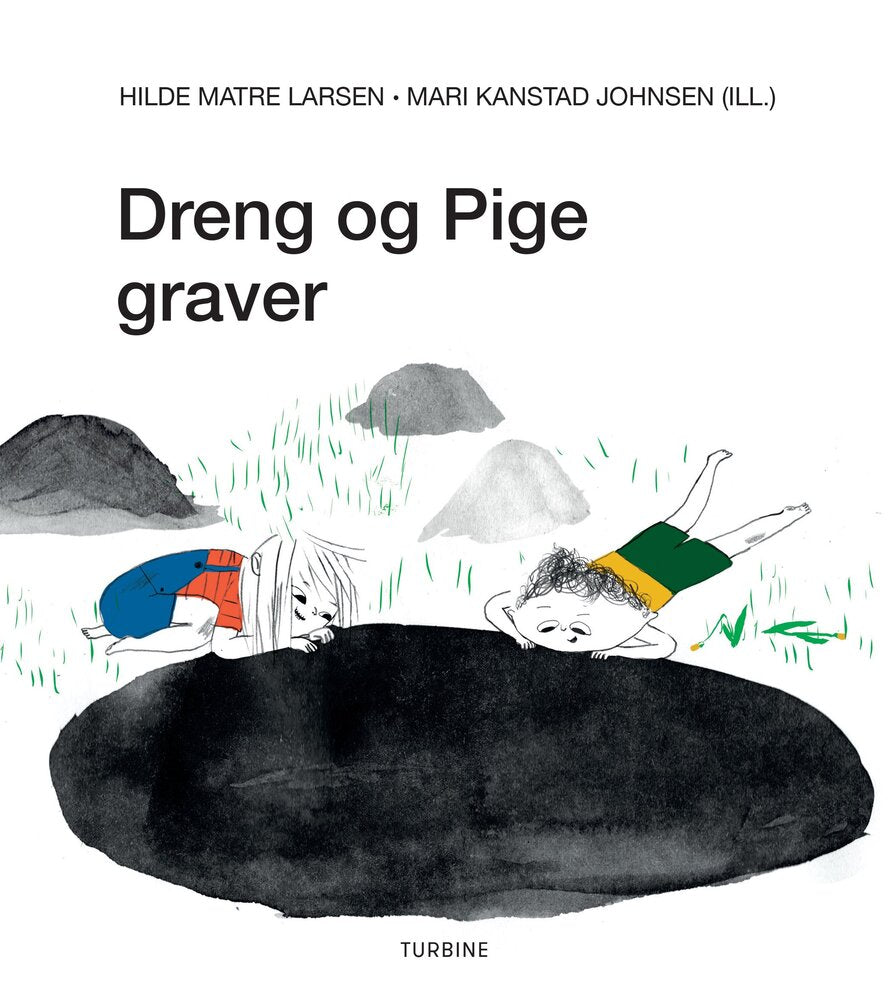 Dreng og Pige graver