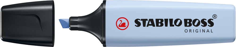 Tekstmarker STABILO boss pastel blå