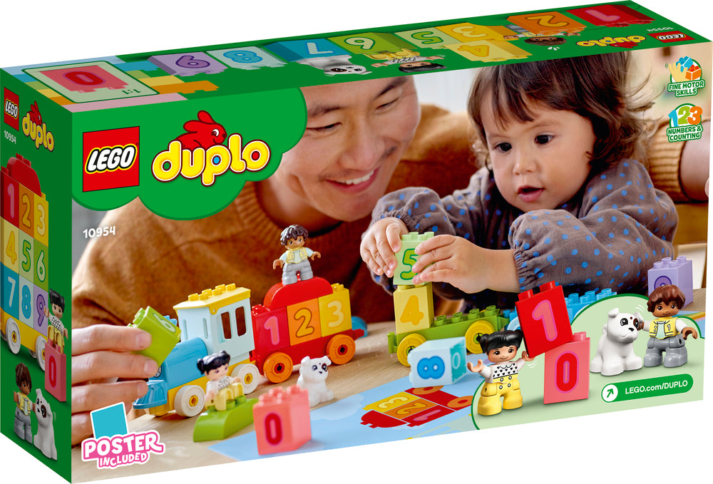 10954 LEGO DUPLO My First Tog med tal – lær at tælle