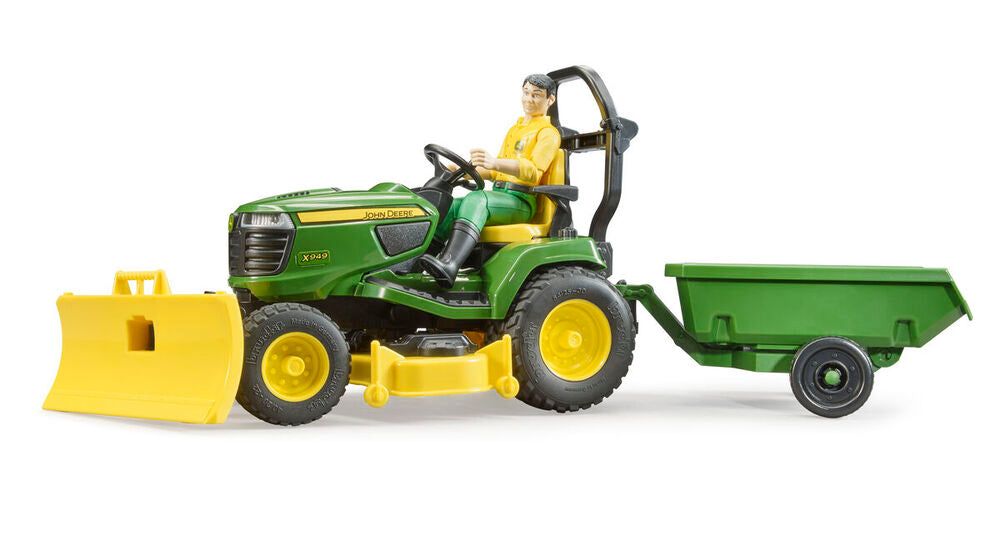 Havetraktor Bruder John Deere med trailer