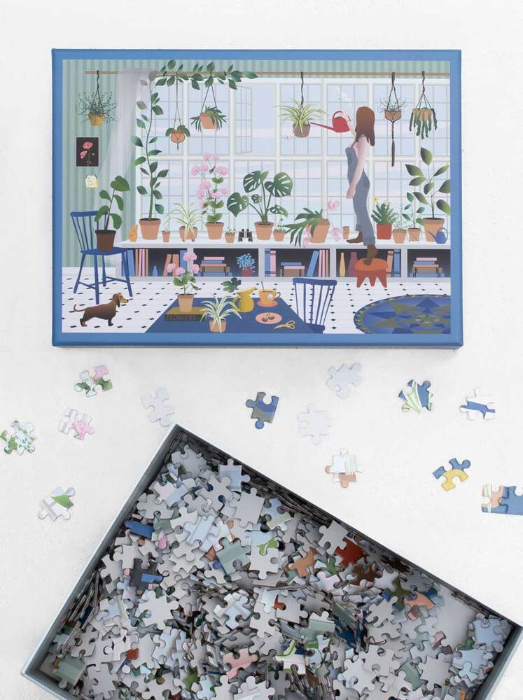 PUSLESPIL PLANT LOVER 1000 BRIKKER