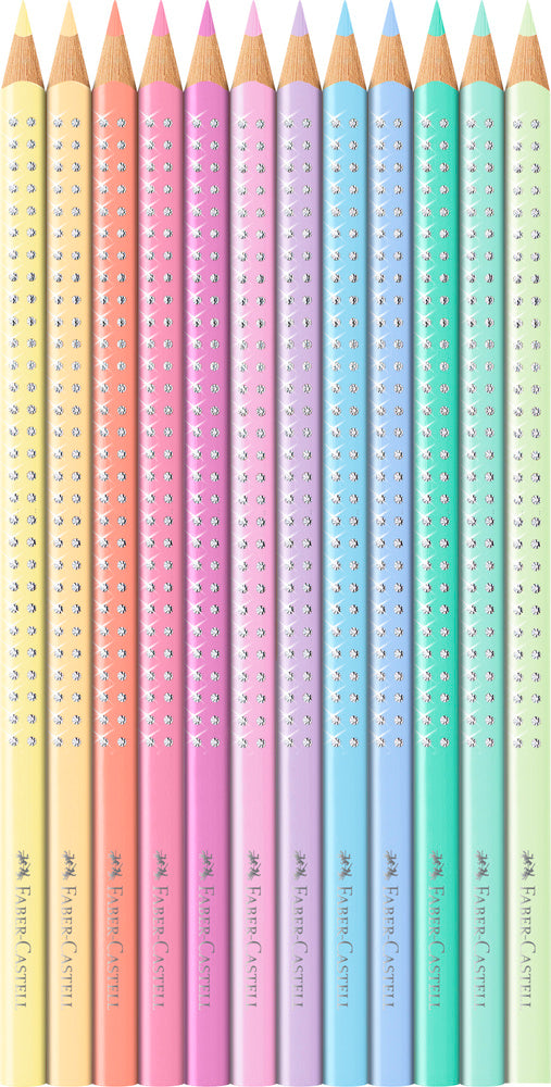 Farveblyant Faber-Castell sparkle 12