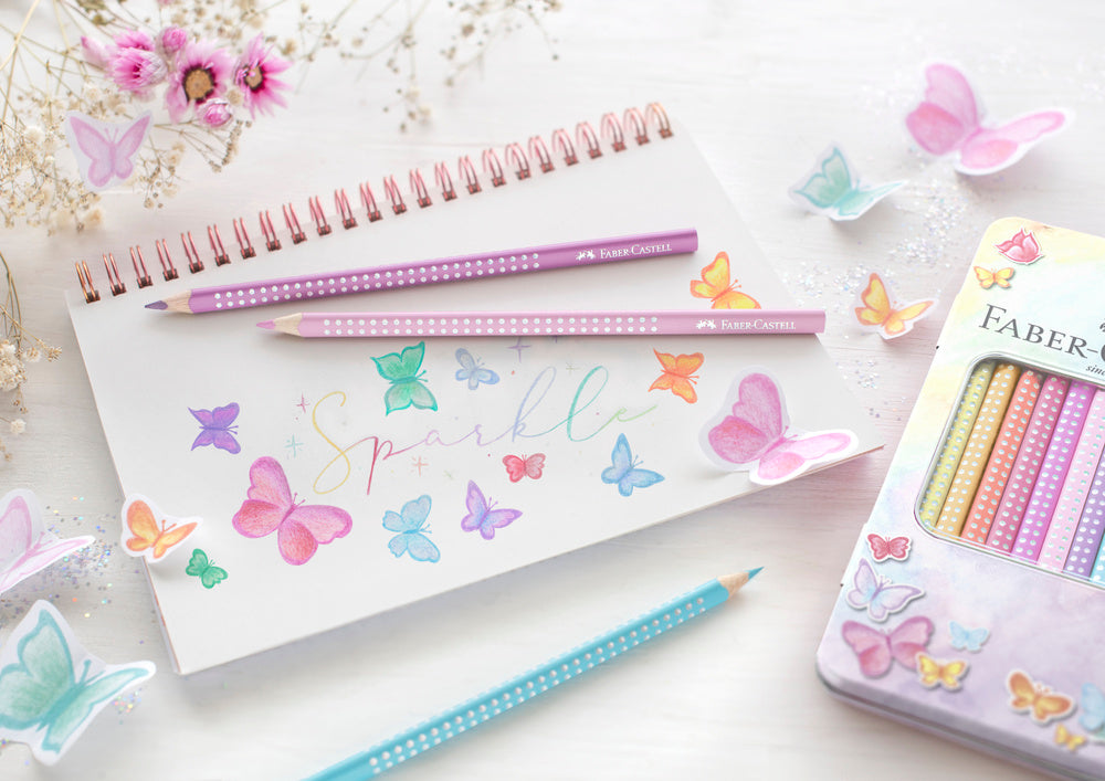 Farveblyant Faber-Castell sparkle 12