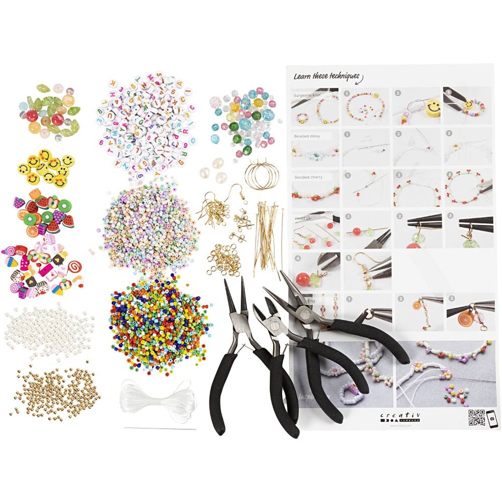 Smykker perler friske farver start DIY KIT