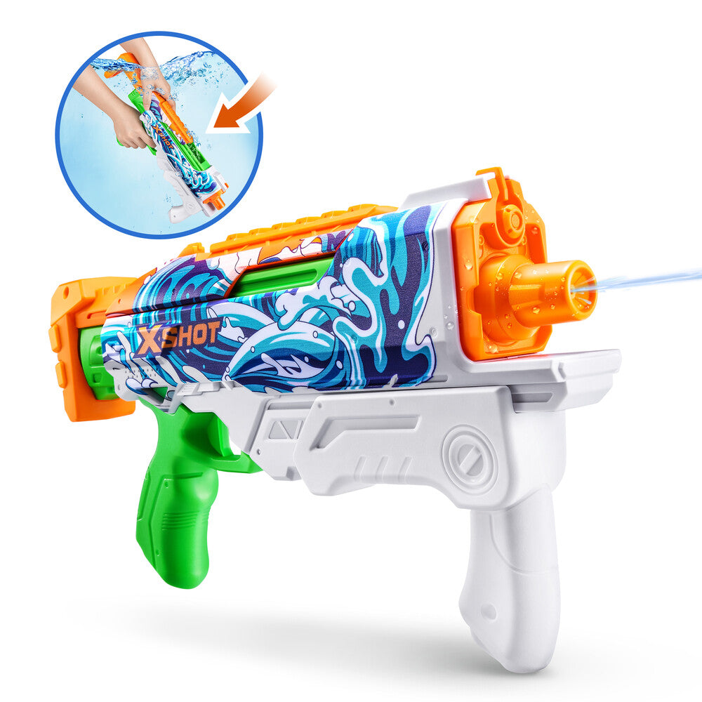 Xshot Water Fast-Fill Skins Nano Water Blaster ass