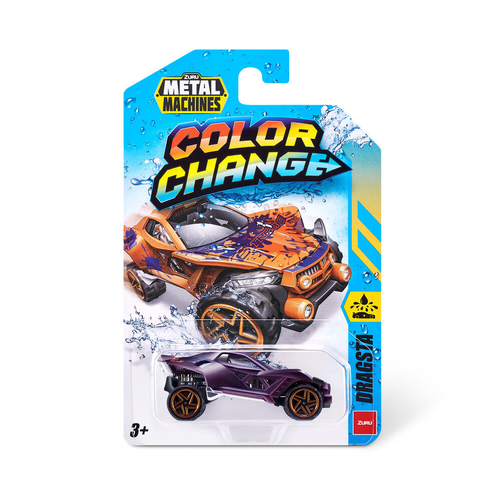 Metal Machines Color Change Mini Die-Cast Car ass