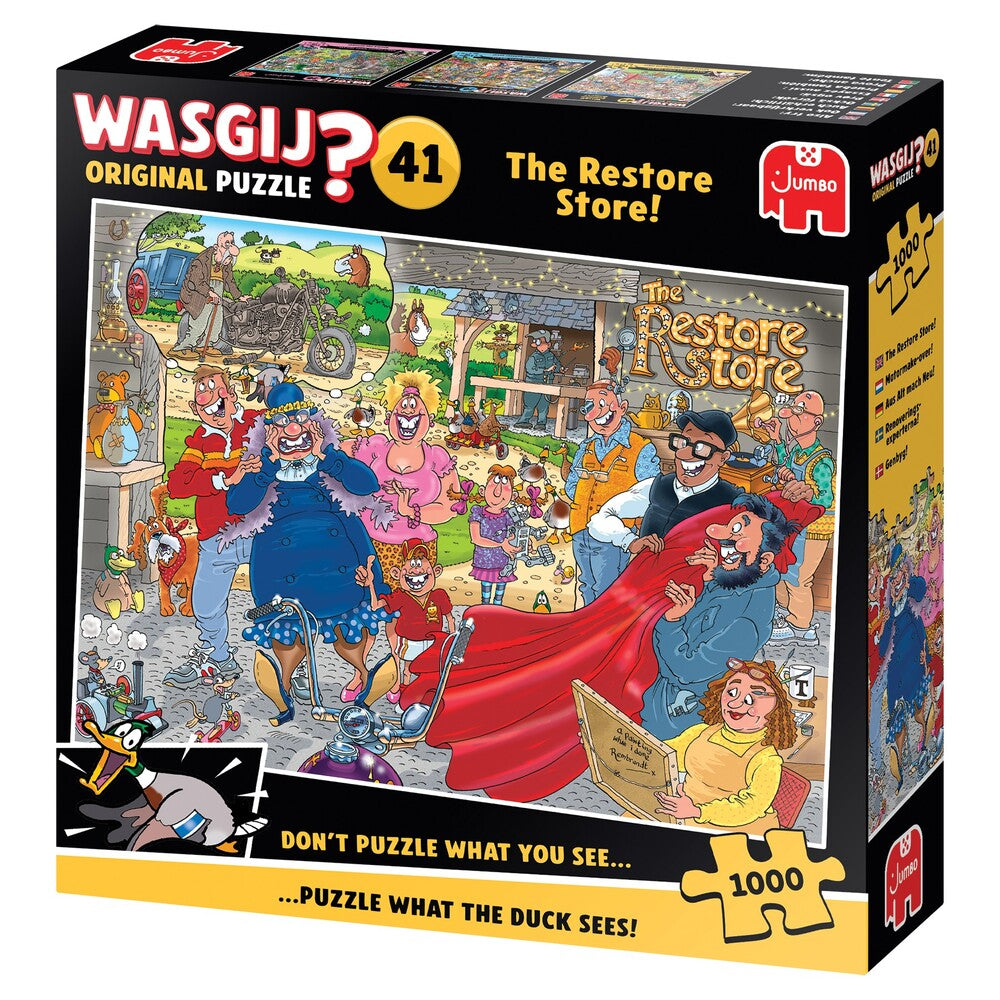 Wasgij Original 41 The Restore Store! 1000 brikker
