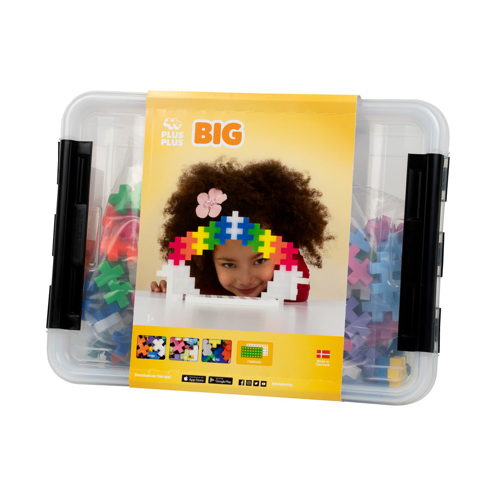 Plus-Plus BIG Storage Box Mix 200 stk