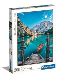 Puslespil Braies Lake 500 brikker