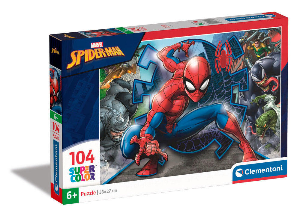 Puslespil Spiderman 104 brikker
