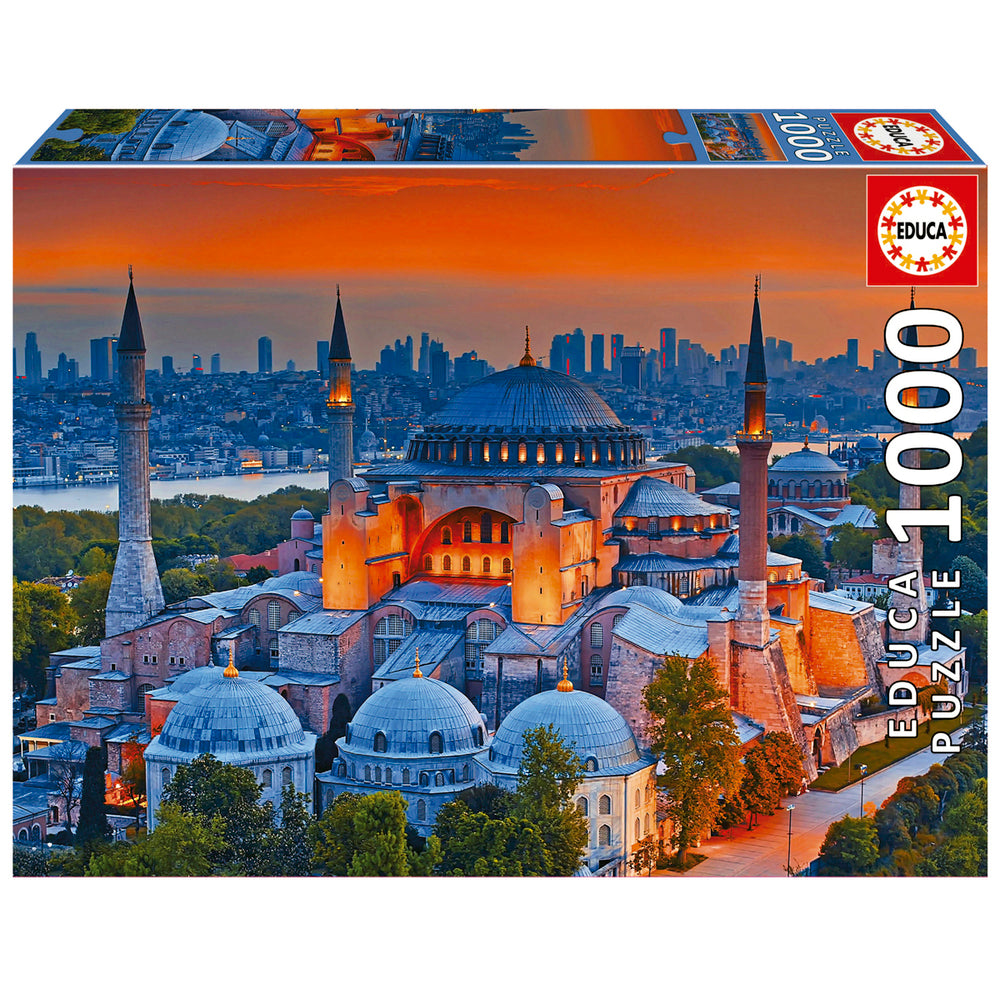 Puslespil Blue Mosque Istanbul 1000 brikker
