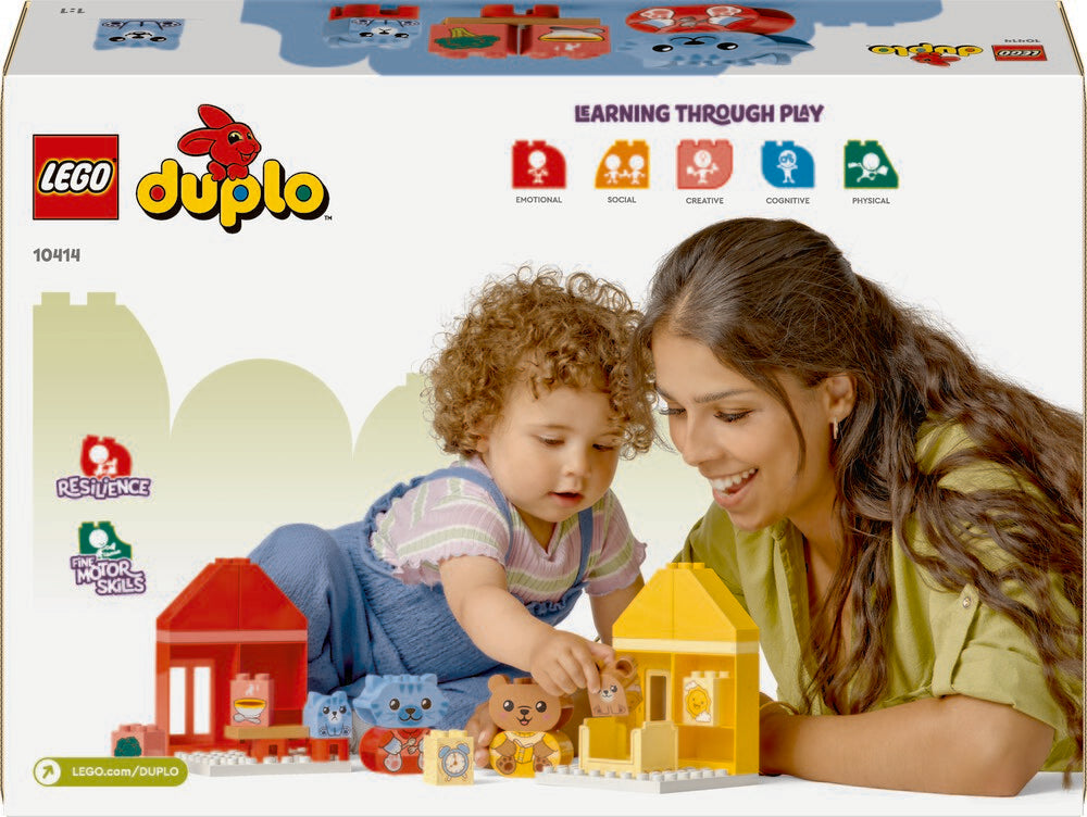 10414 LEGO DUPLO My First Dagligdagens rutiner: Spisetid og sengetid