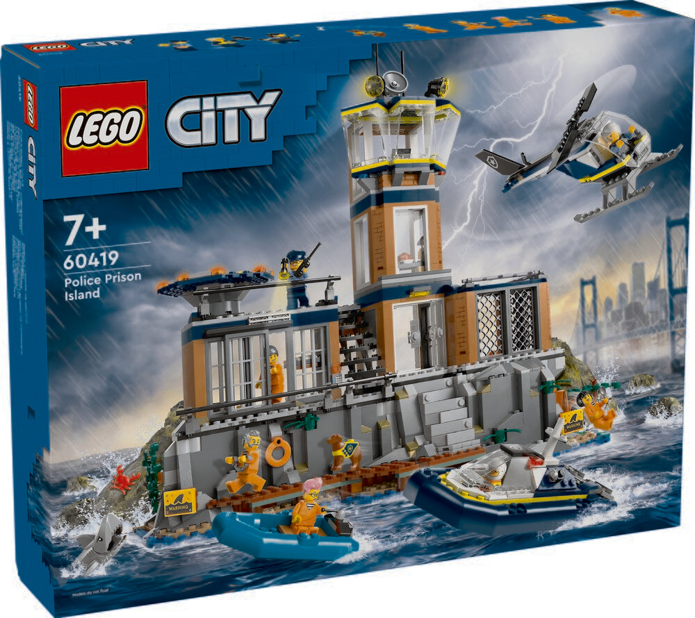 60419 LEGO City Police Politiets fængselsø
