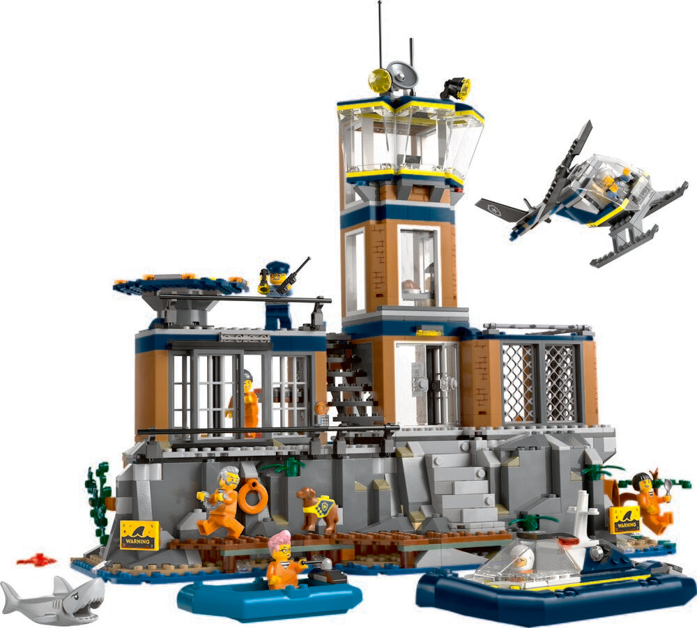 60419 LEGO City Police Politiets fængselsø