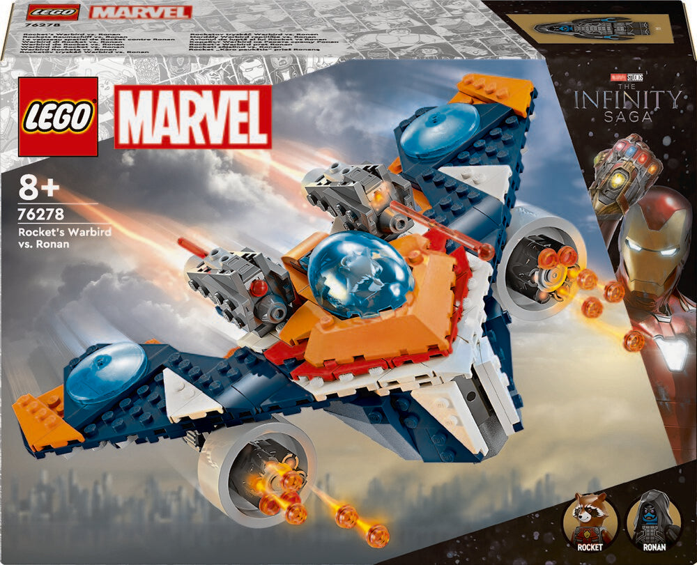 76278 LEGO Super Heroes Marvel Rockets Warbird mod Ronan