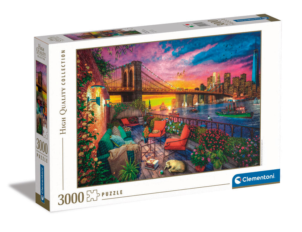 Puslespil Manhattan balcony 3000 brikker