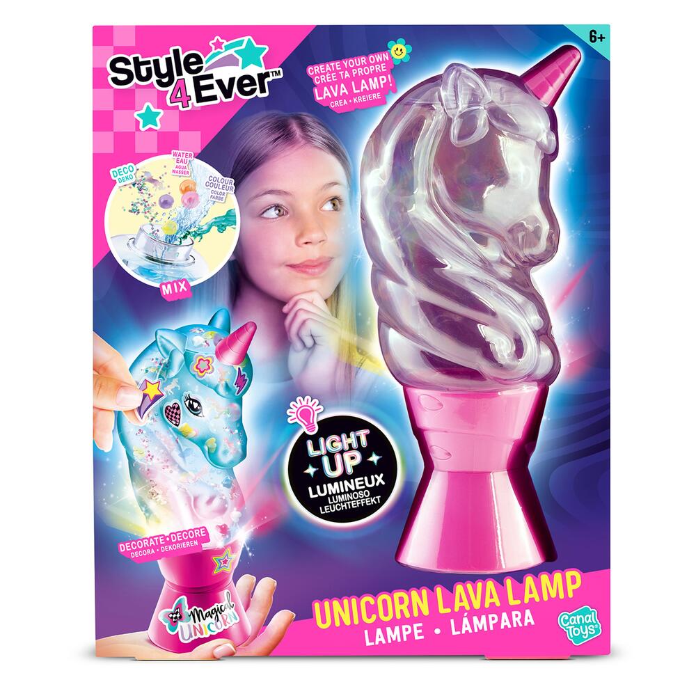 Style 4 ever gør det selv enhjørningelavalampe