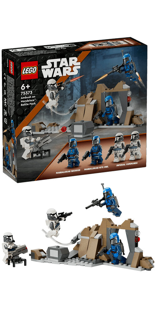 75373 LEGO Star Wars Battle Pack med bagholdet på Mandalore™