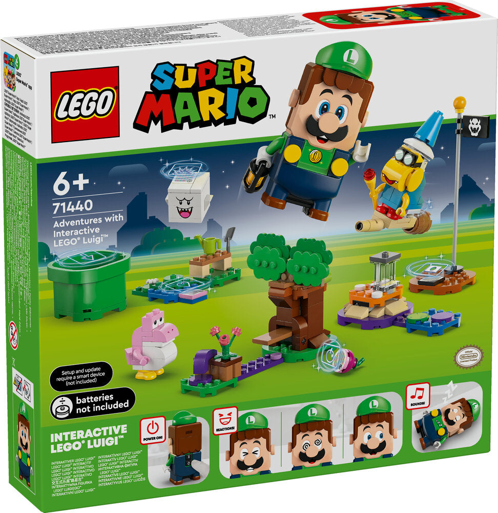 71440 LEGO Super Mario Eventyr med interaktiv LEGO® Luigi™