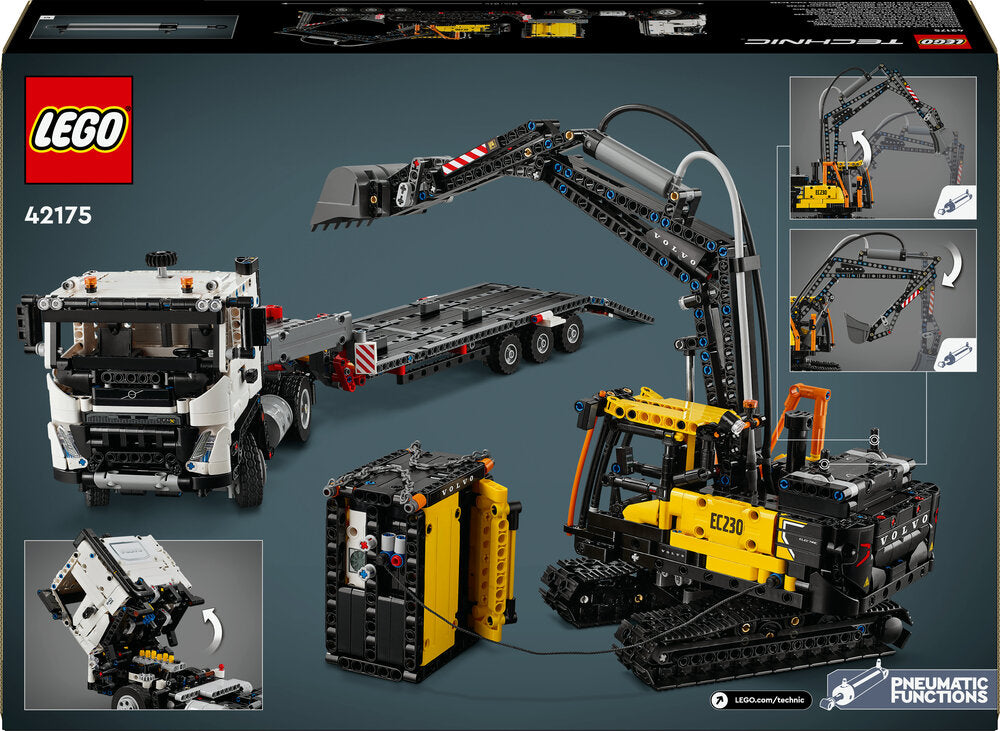 42175 LEGO Technic Volvo FMX-lastbil og EC230 elektrisk gravemaskine