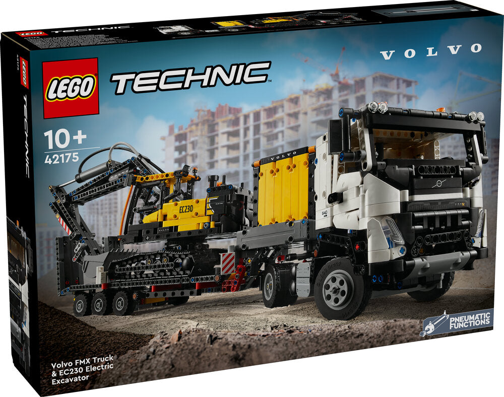 42175 LEGO Technic Volvo FMX-lastbil og EC230 elektrisk gravemaskine