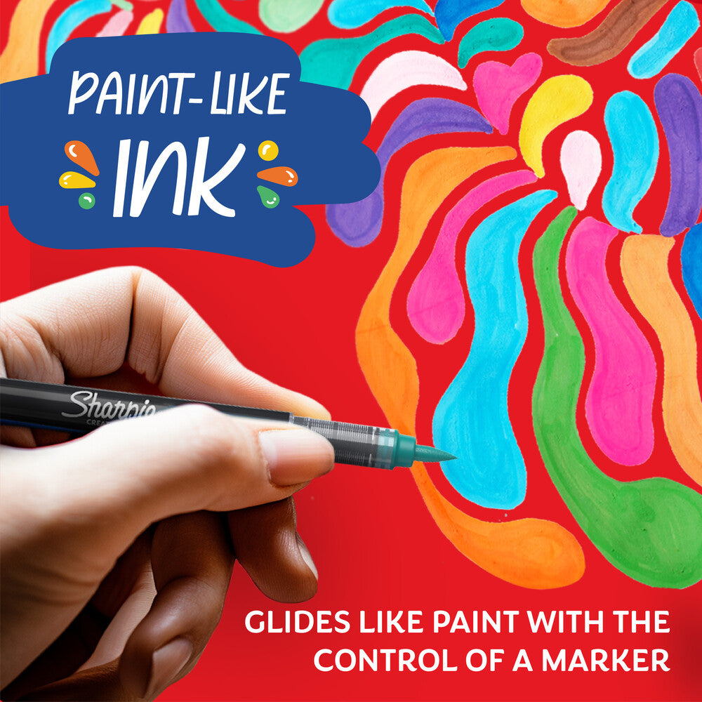 Sharpie Creative paint marker sort og hvid