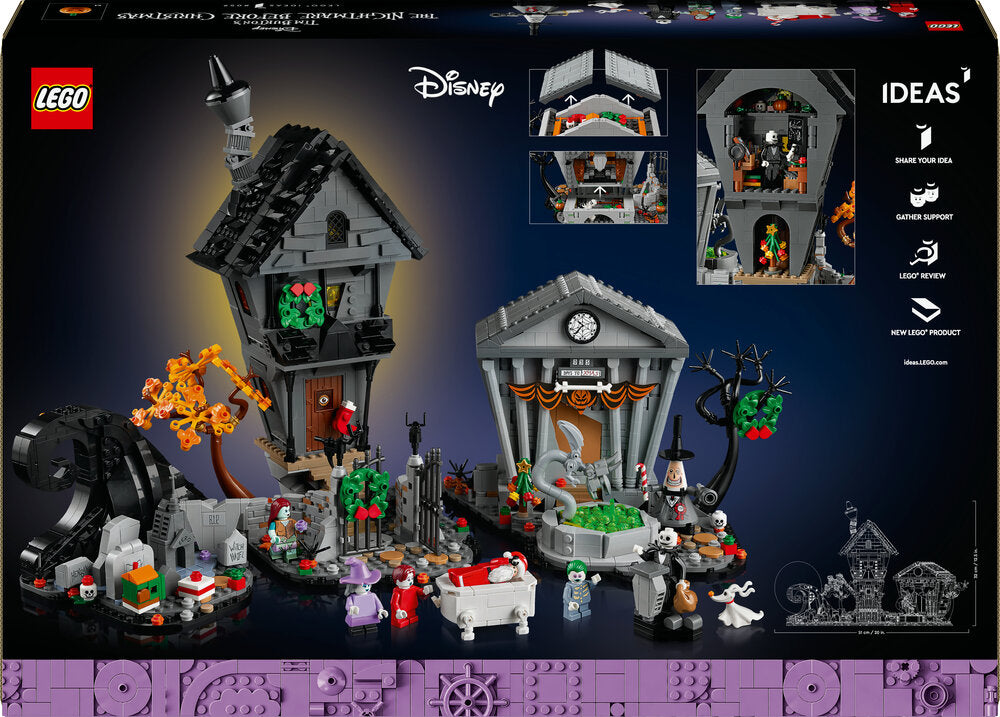 21351 LEGO Icons Disney Tim Burton's The Nightmare Before Christmas
