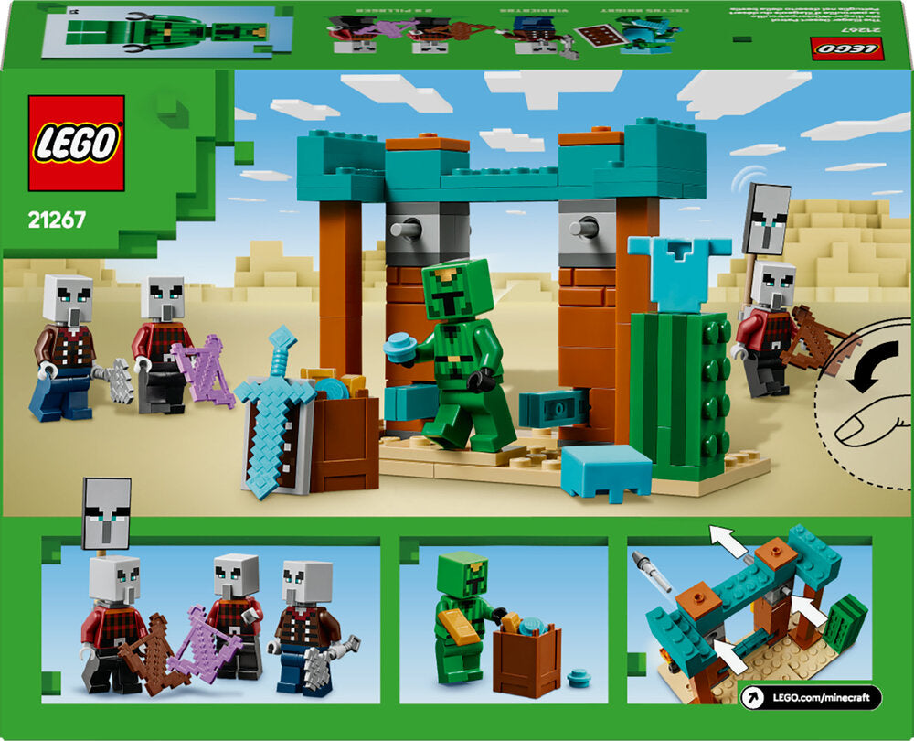21267 LEGO Minecraft Illager-ørkenpatruljen