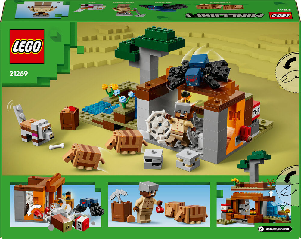 21269 LEGO Minecraft Bæltedyrs-mineekspeditionen