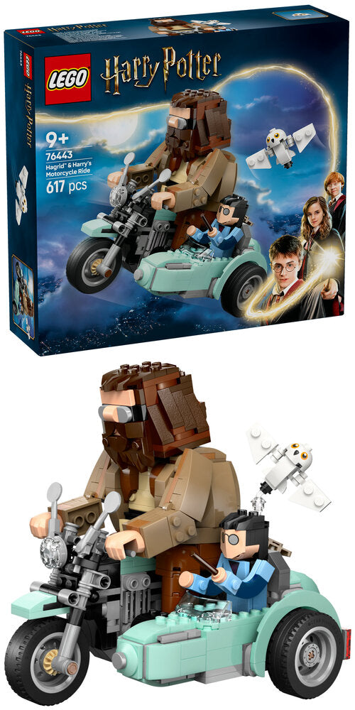 76443 LEGO Harry Potter Hagrid og Harrys motorcykeltur