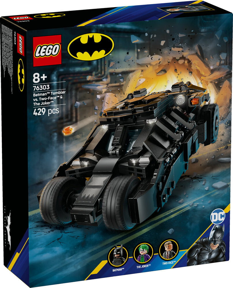 76303 LEGO Super Heroes DC Batmans Tumbler mod Two-Face og Jokeren