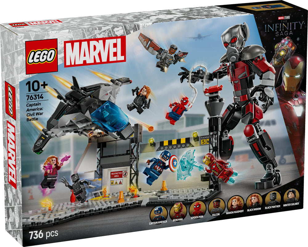 76314 LEGO Super Heroes Marvel Captain America: Civil War-actionkamp
