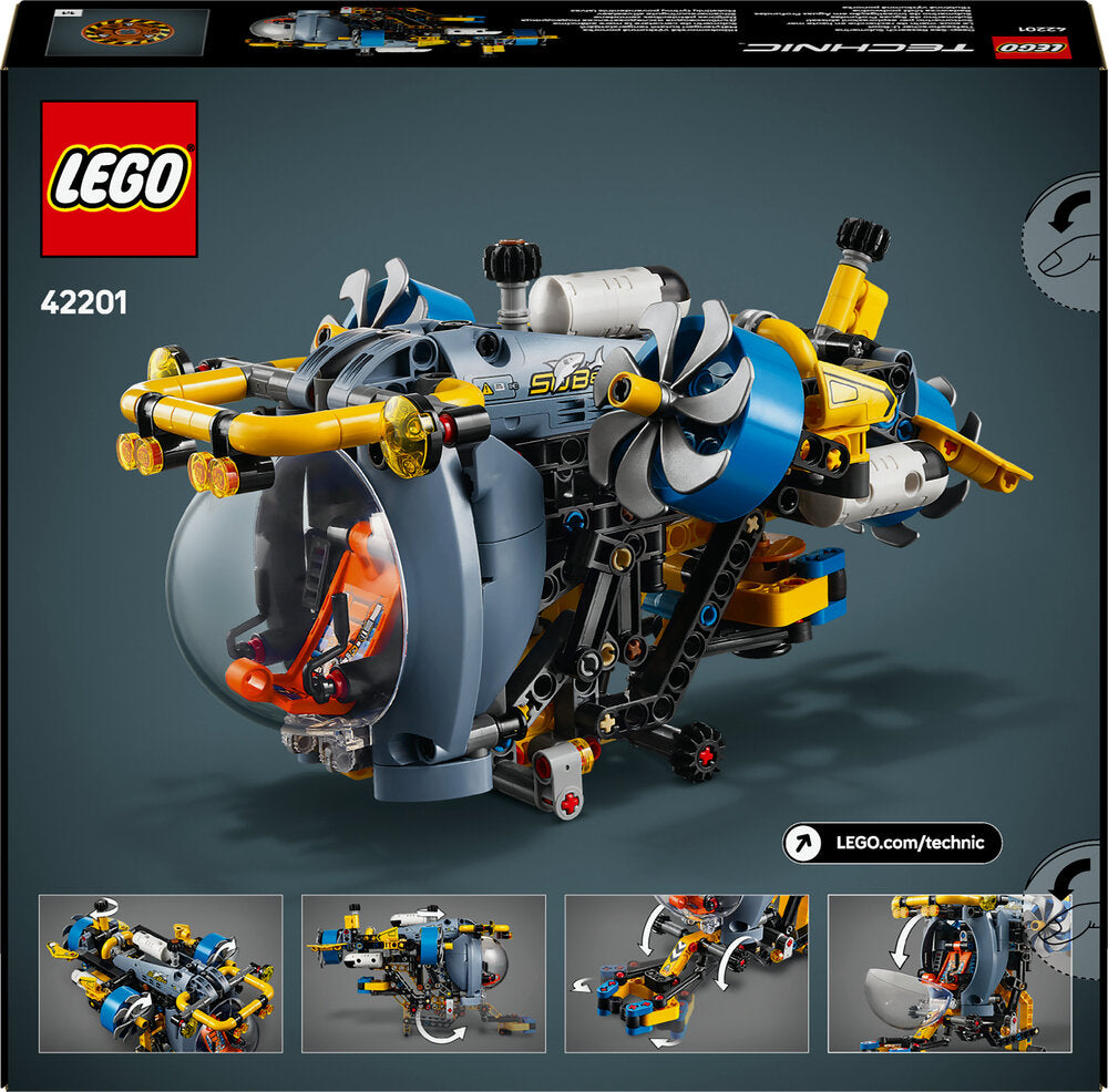 42201 LEGO Technic Dybhavsforsknings-ubåd