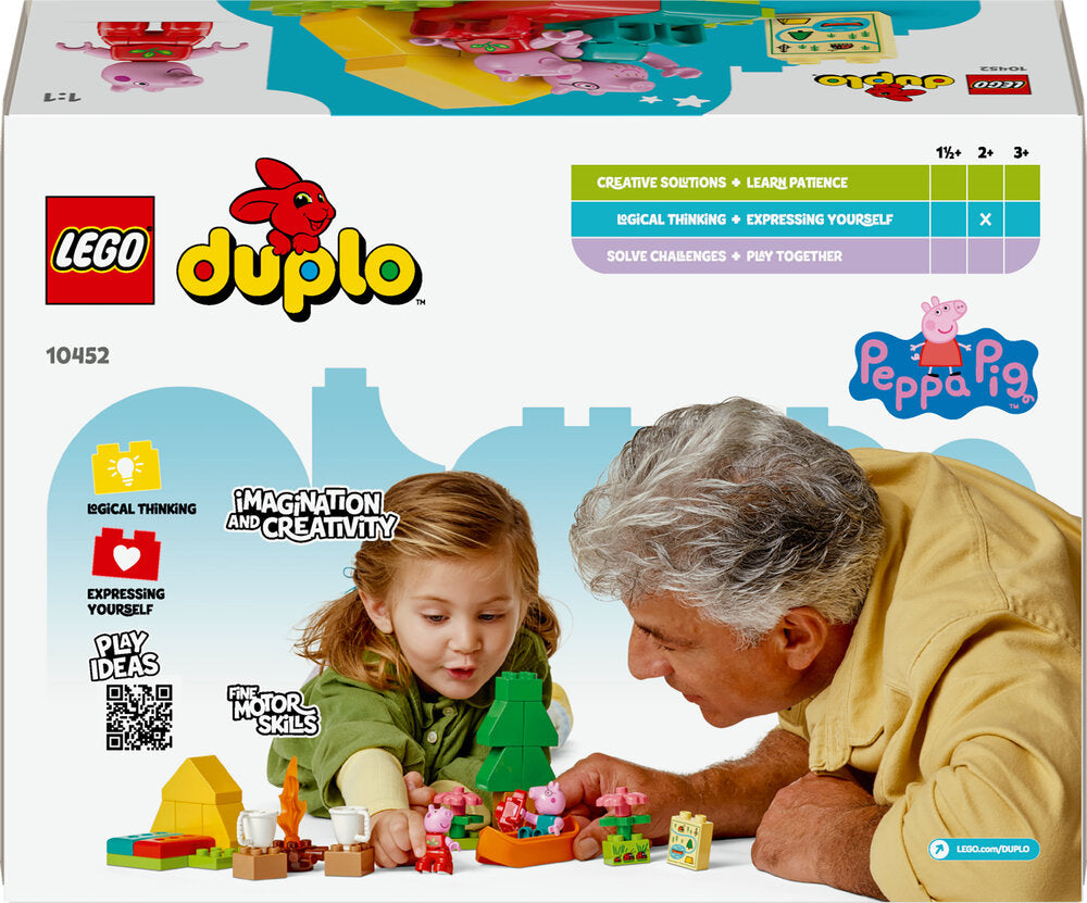 10452 LEGO DUPLO Peppa Pig Gurli Gris campingtur