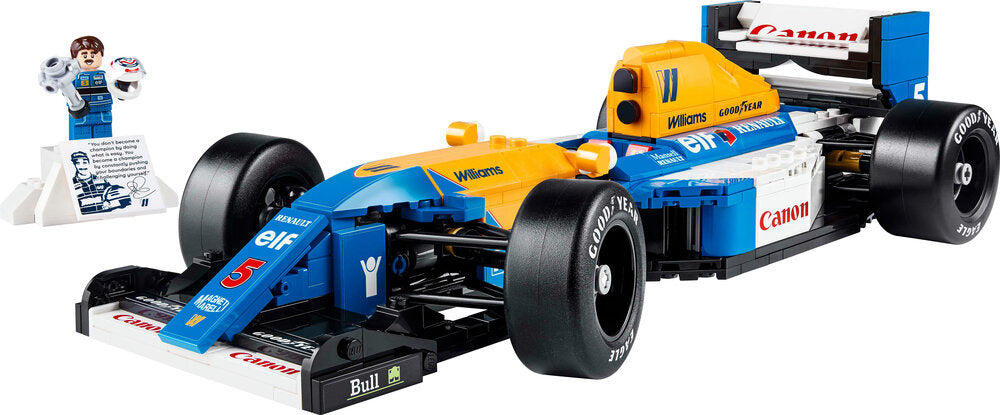10353 LEGO Icons Williams Racing FW14B og Nigel Mansell
