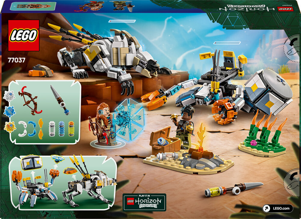 77037 LEGO Horizon Aloy og Varl mod skjoldgænger og savtand