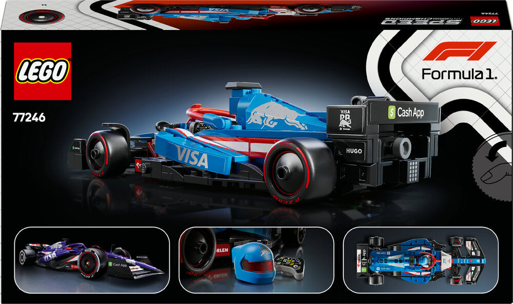 77246 LEGO Speed Champions Visa Cash App RB VCARB 01 F1®-racerbil