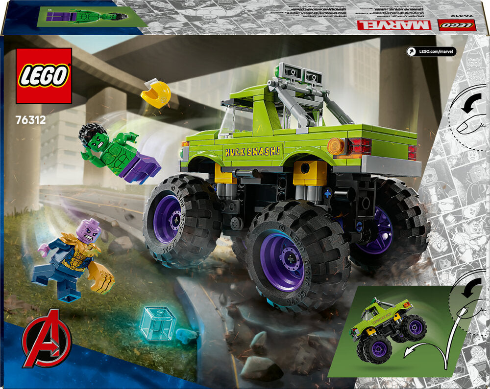 76312 LEGO Super Heroes Marvel Hulk-truck mod Thanos