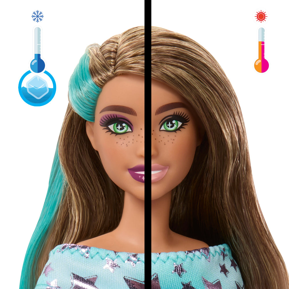 Barbie Party Unboxed Brunette Dukke